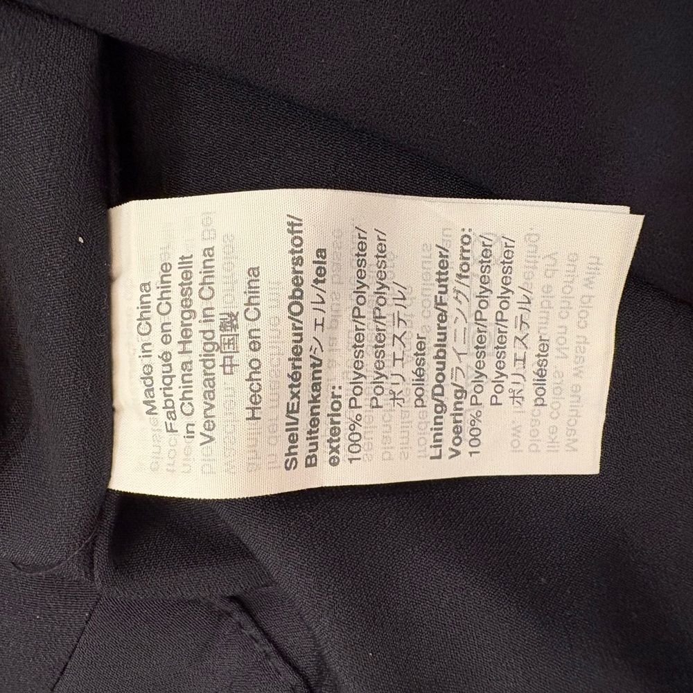 J. Crew Navy Pleated Midi Skirt - Picture 6 of 6